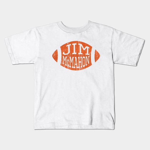 Jim McMahon Chicago Football Kids T-Shirt by TodosRigatSot